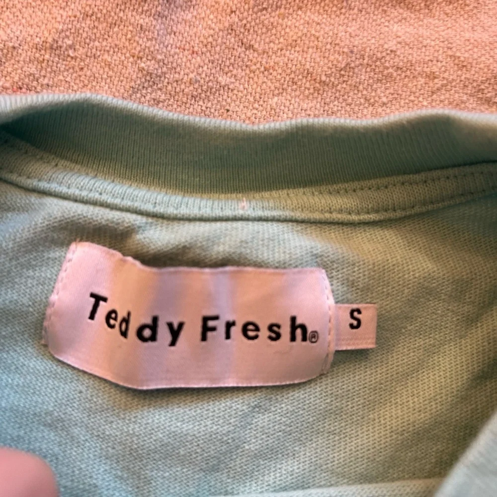 Teddy Fresh Colorblock Tee in Blue, Pink, and Cream - Picture 2 of 12